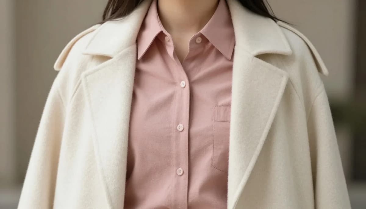 How to wear: Najlepsze kolory dla niskiego kontrastu kolorystycznego How to wear najlepsze kolory dla niskiego kontrastu kolorystycznego — pairing brudny róż, miękki teal, wyciszona szałwia near the face