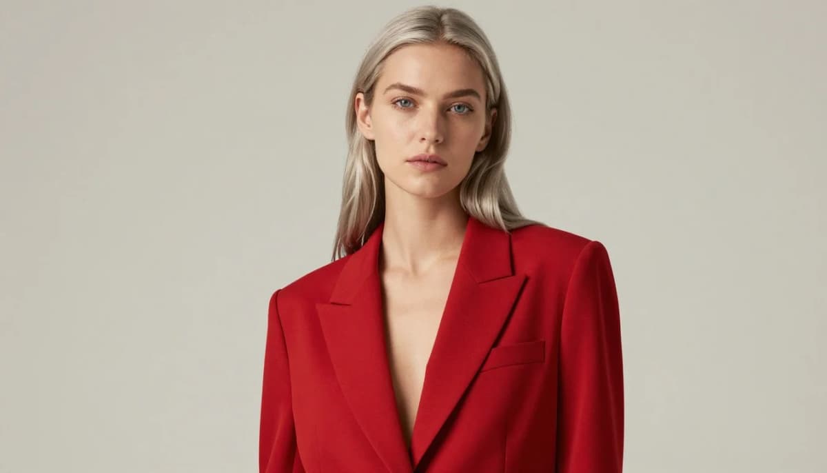 How to wear: Najlepsze kolory dla siwych włosów — przewodnik kolorystyczny How to wear najlepsze kolory dla siwych włosów — przewodnik kolorystyczny — pairing wiśniowa czerwień, żurawina, głęboki różo-czerwony near the face
