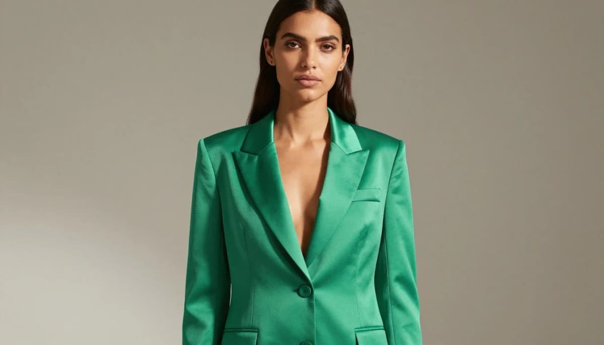 How to wear: Najlepsze kolory dla średniej karnacji — kompletny przewodnik How to wear najlepsze kolory dla średniej karnacji — kompletny przewodnik — pairing szmaragdowa zieleń, szafirowy niebieski, ametyst near the face