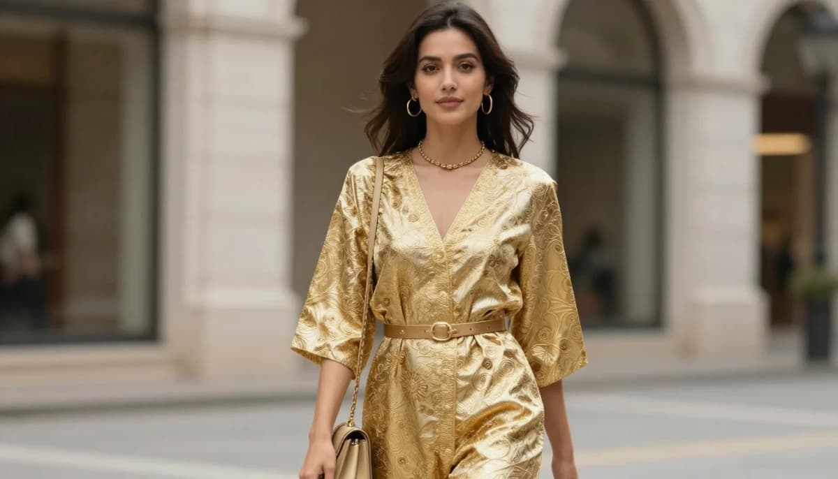 How to wear: What Skin Tone Suits Gold? | Find Your Metal How to wear what skin tone suits gold? | find your metal — pairing true yellow gold, rich gold hoops, warm brass accent near the face