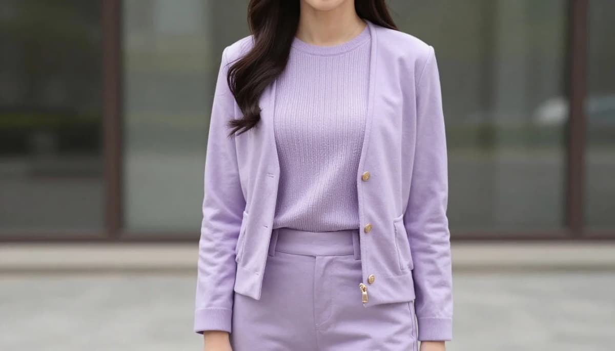 How to wear: What Skin Tone Suits Lavender? | Cool Purple Guide How to wear what skin tone suits lavender? | cool purple guide — pairing light lavender, lilac, powder violet near the face