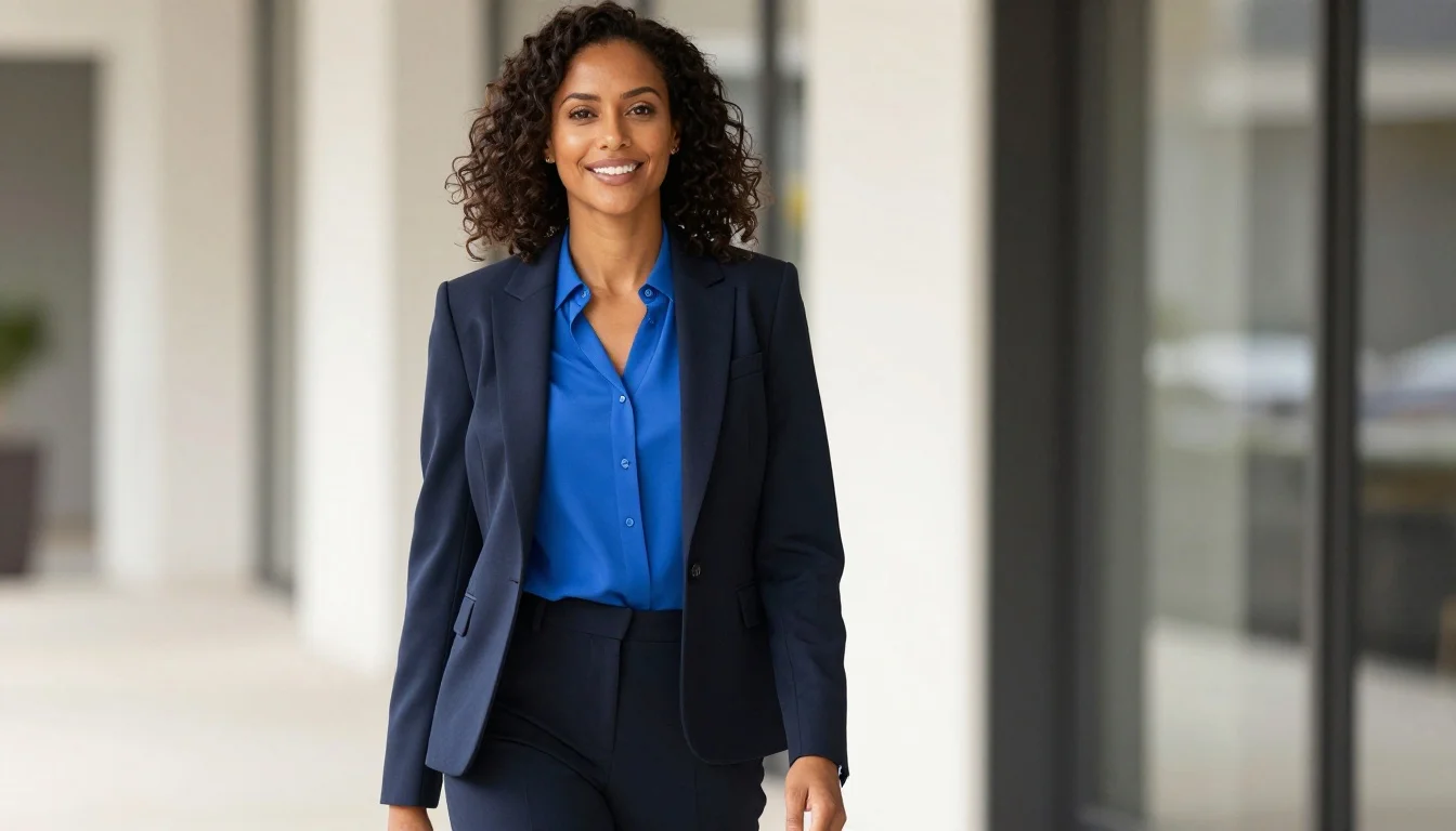 How to Build Professional Outfits for Dark Skin