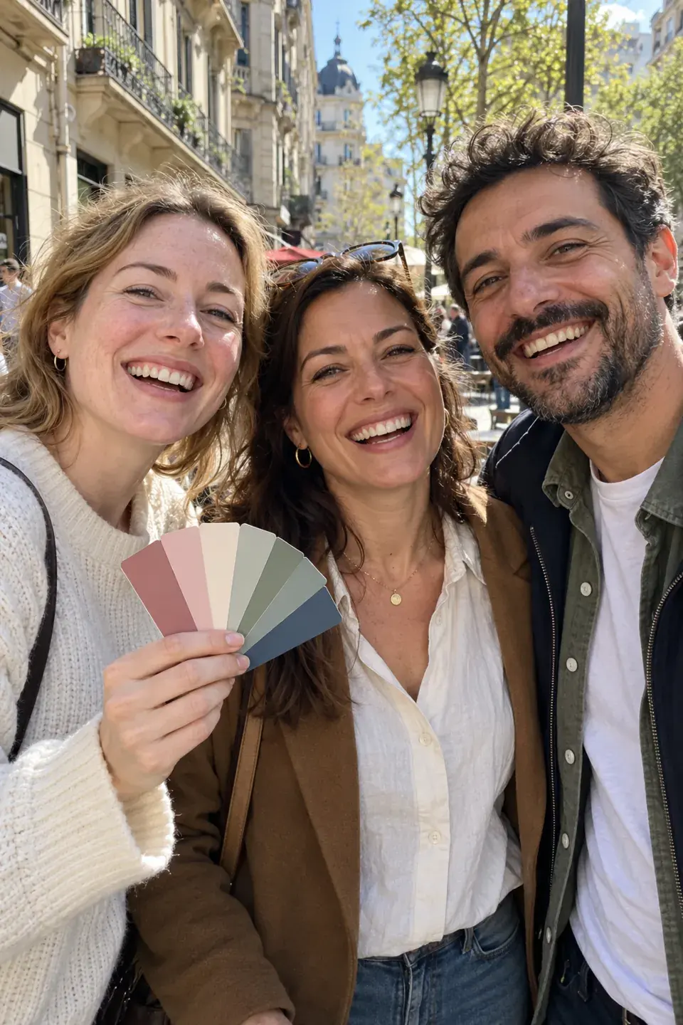 Three friends of different undertones — color analysis for white people