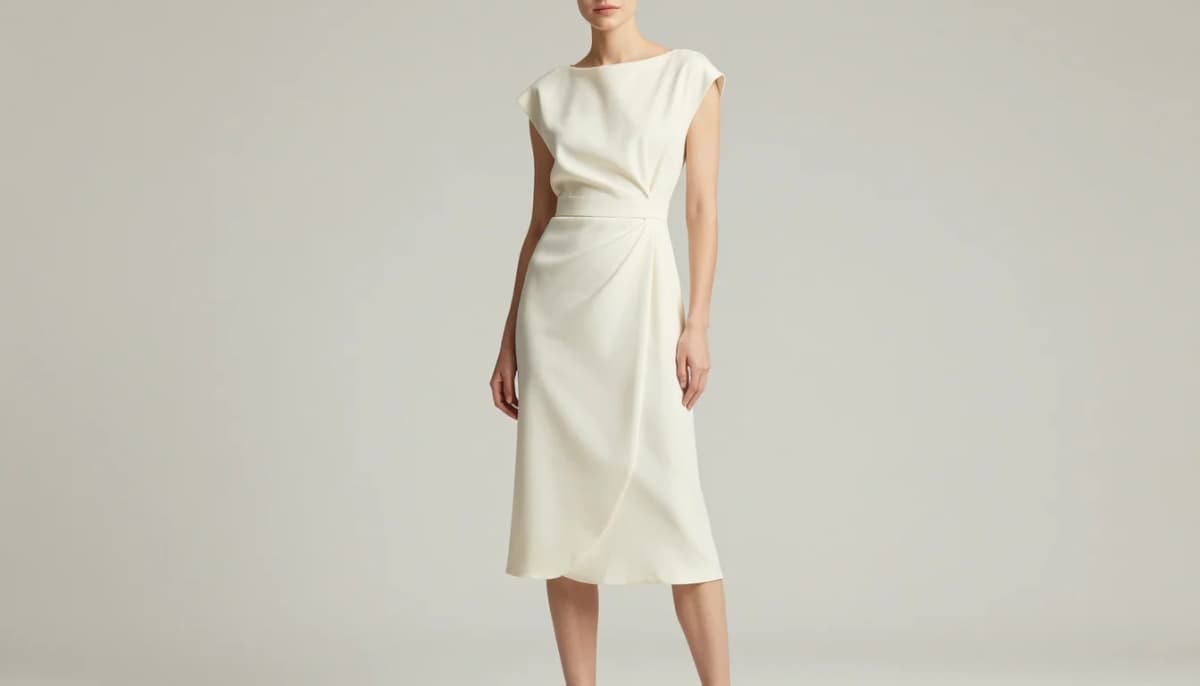 Kibbe Soft Classic styling — softly tailored symmetrical silhouette