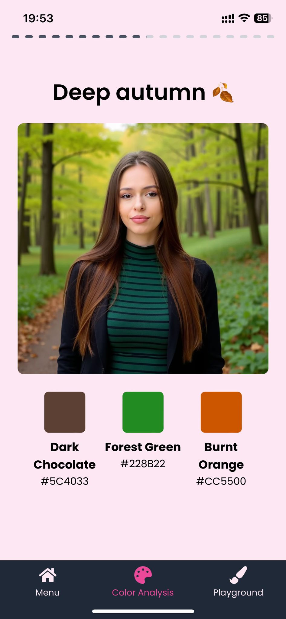 Color Analysis Example 2