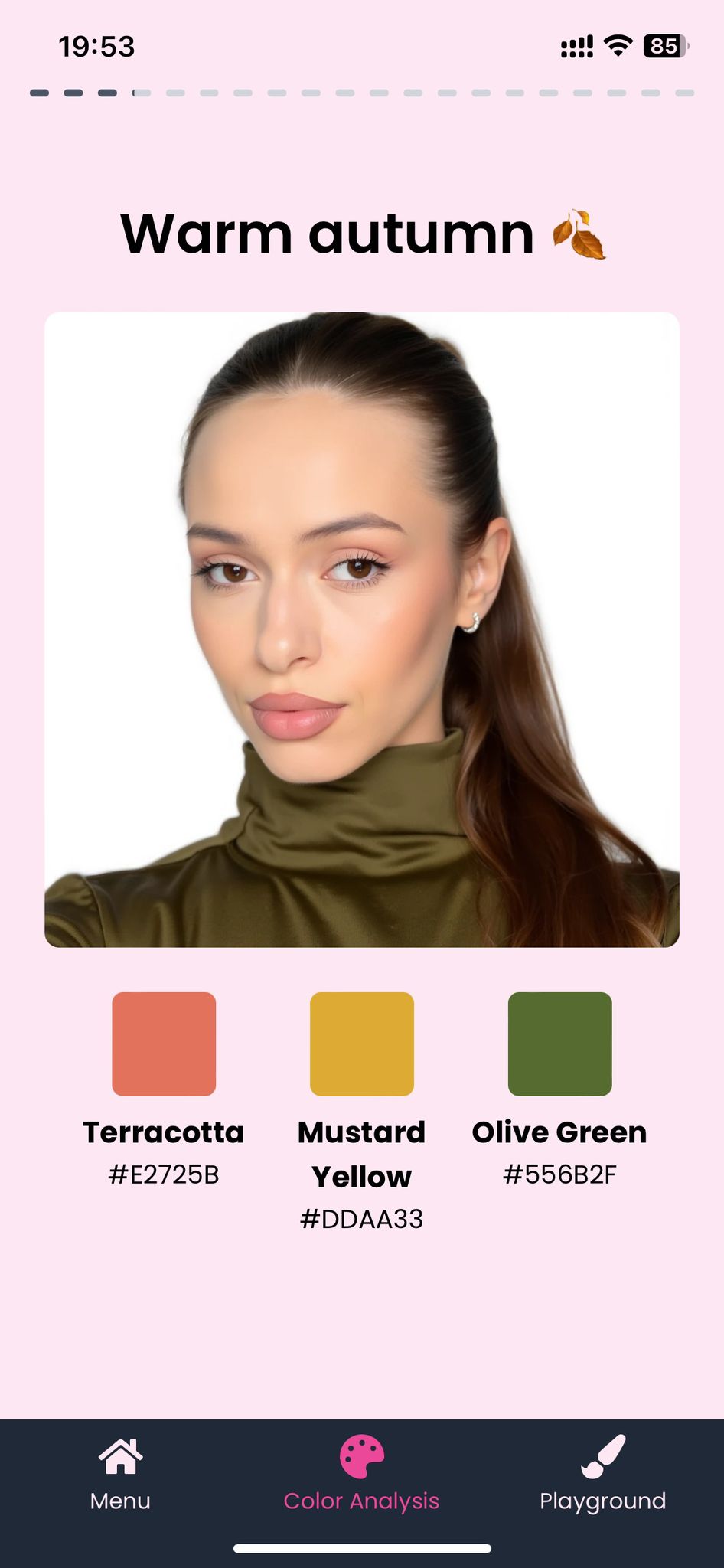 Color Analysis Example 4