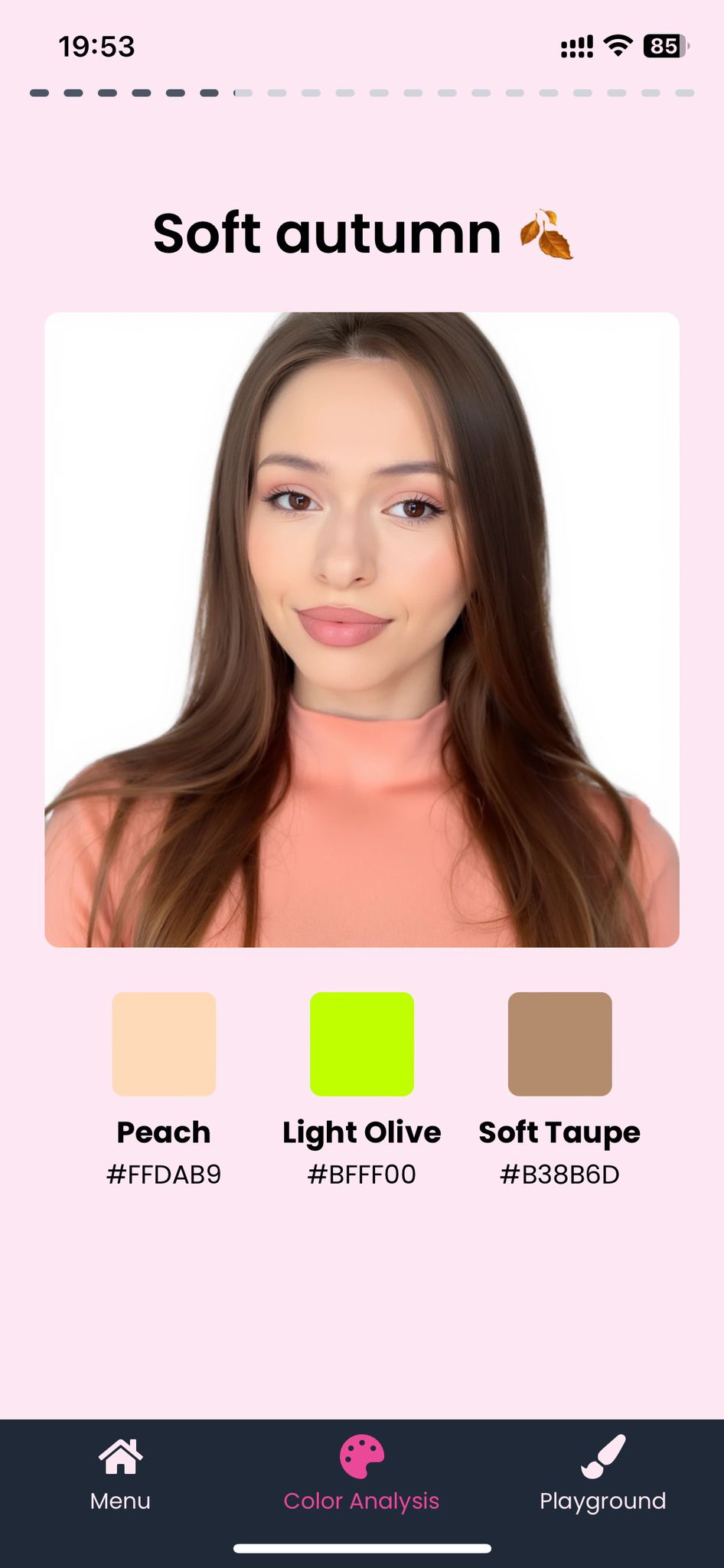 Color Analysis Example 5