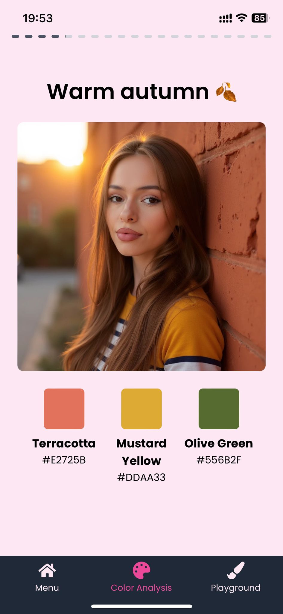 Color Analysis Example 7