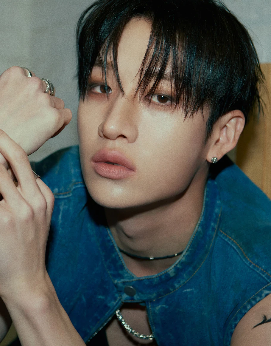Bang Chan (Stray Kids) color palette inspiration