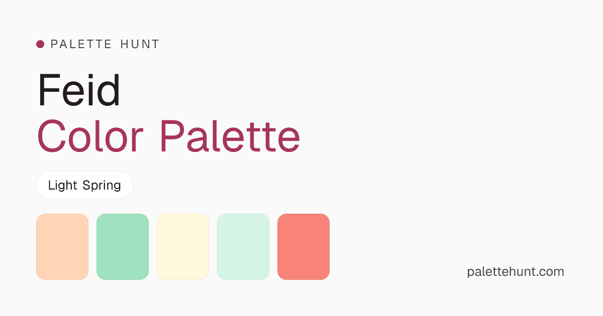 Feid Color Analysis & Color Palette | Palette Hunt