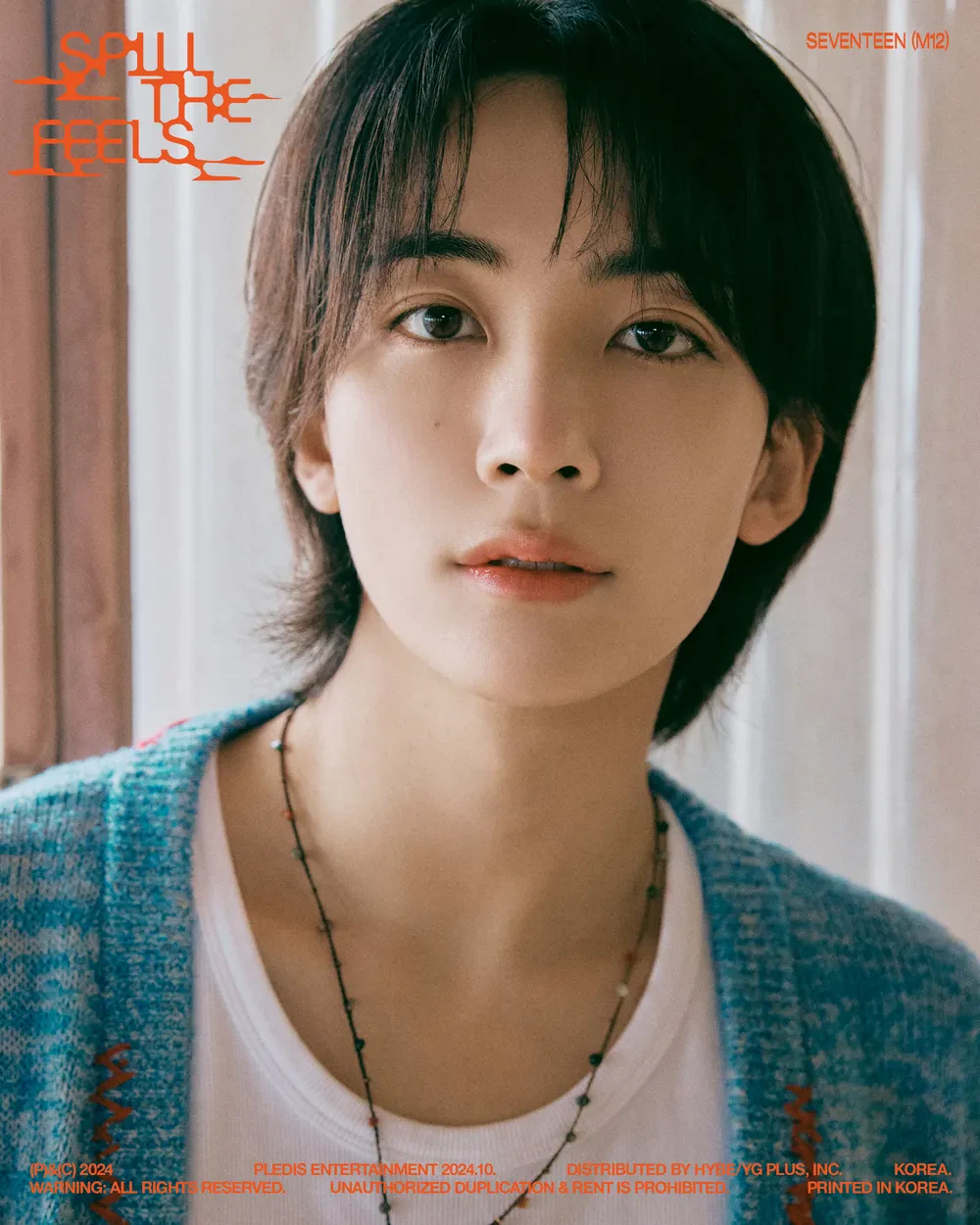 Jeonghan (SEVENTEEN) color palette inspiration