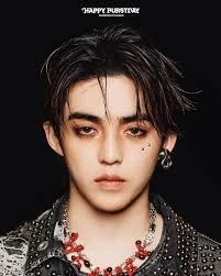 Editorial gallery of S.Coups (SEVENTEEN) styled in cool winter outfits featuring sapphire, amethyst, and inky neutrals, highlighting glacier blue, raspberry, graphite, arctic white, and ultra black.