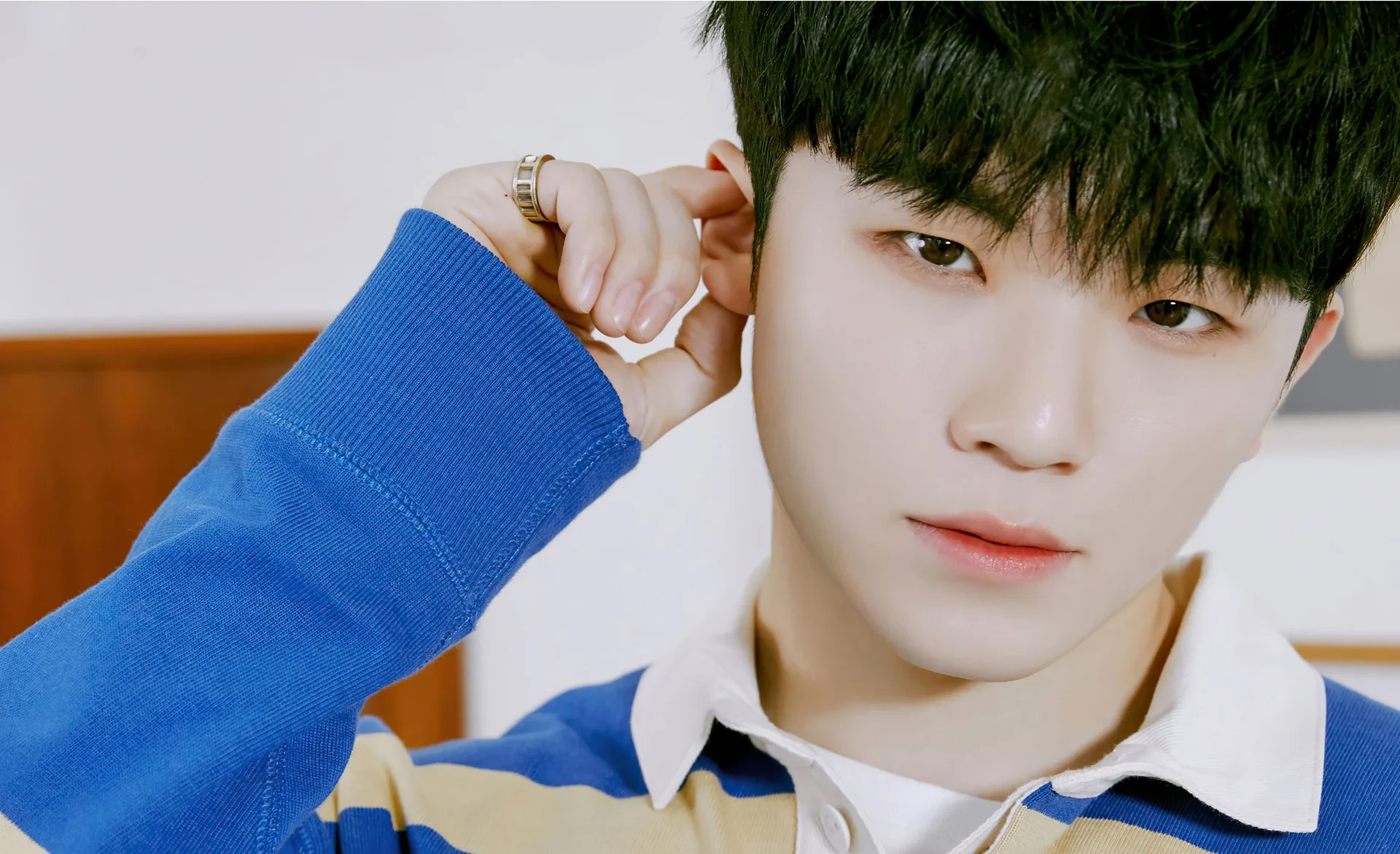 Woozi (SEVENTEEN) color palette inspiration