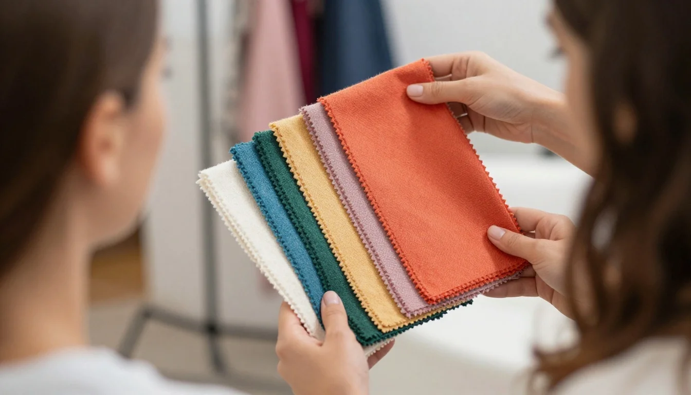 How to find your color season — checking undertone, value, and chroma