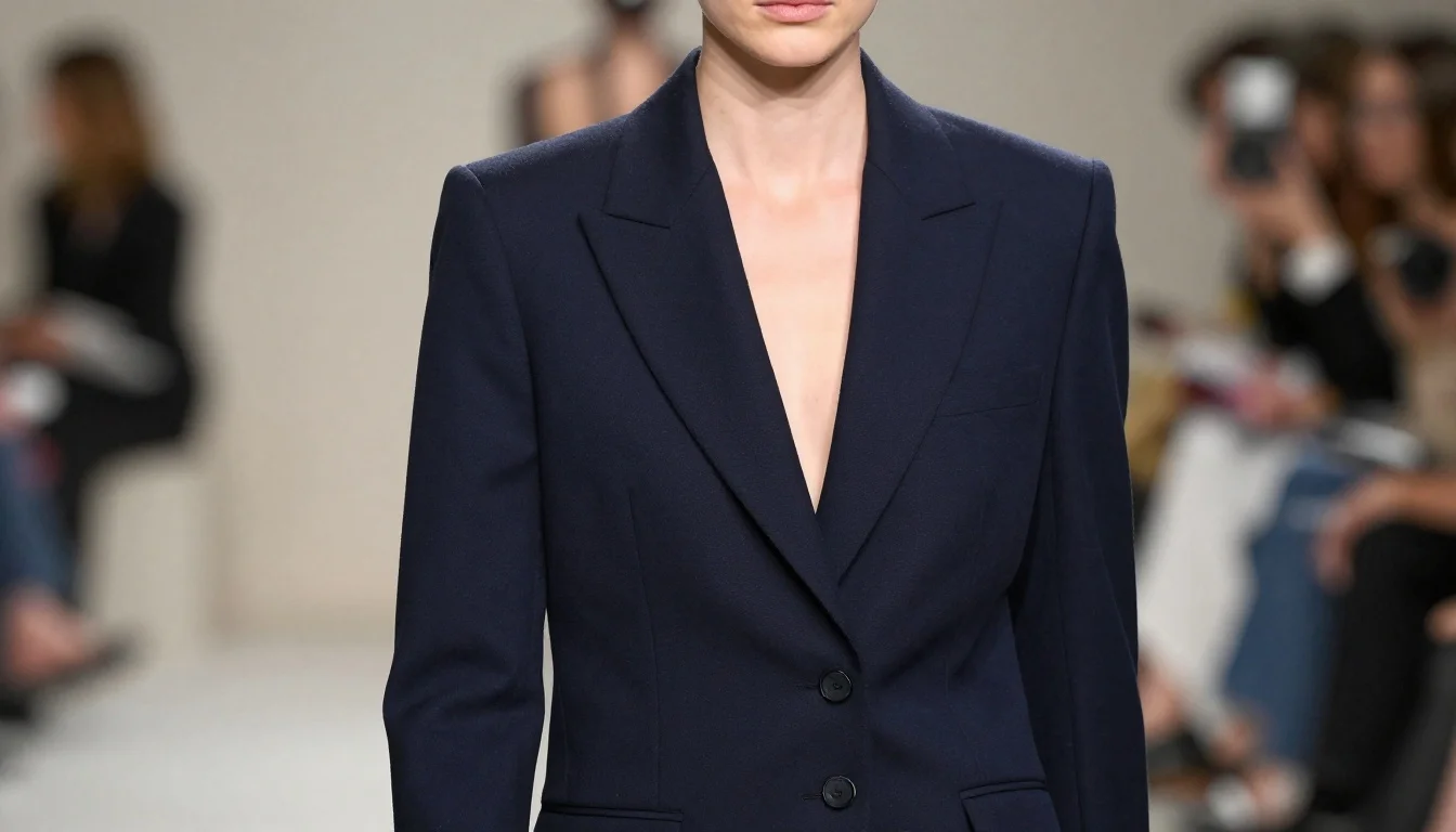 How to wear: Best Blazer Colors for Pale Skin How to wear best blazer colors for pale skin — pairing midnight navy, classic navy, sapphire blue near the face