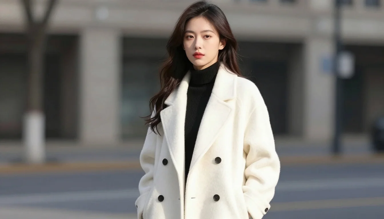How to wear: Best Coat Colors for Cool Winter How to wear best coat colors for cool winter — pairing true navy, deep cool blue, midnight blue near the face