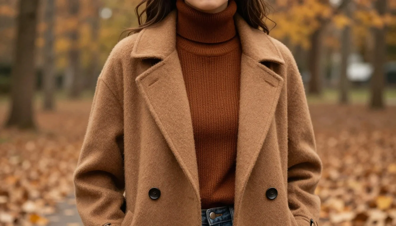 How to wear best coat colors for deep autumn | rich, dark & earthy — pairing dark forest green, hunter green, deep olive green near the face