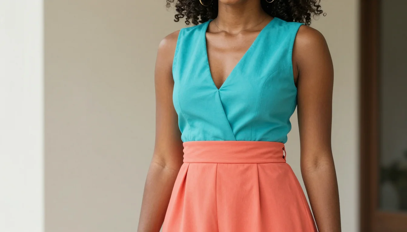 How to wear: Best Colors for Caribbean Skin: Your Palette How to wear best colors for caribbean skin: your palette — pairing turquoise, coral, fuchsia near the face