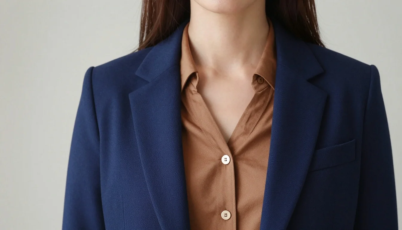 How to wear: Best Colors for Fair Skin and Brown Eyes How to wear best colors for fair skin and brown eyes — pairing rich cognac, deep terracotta, warm rust near the face