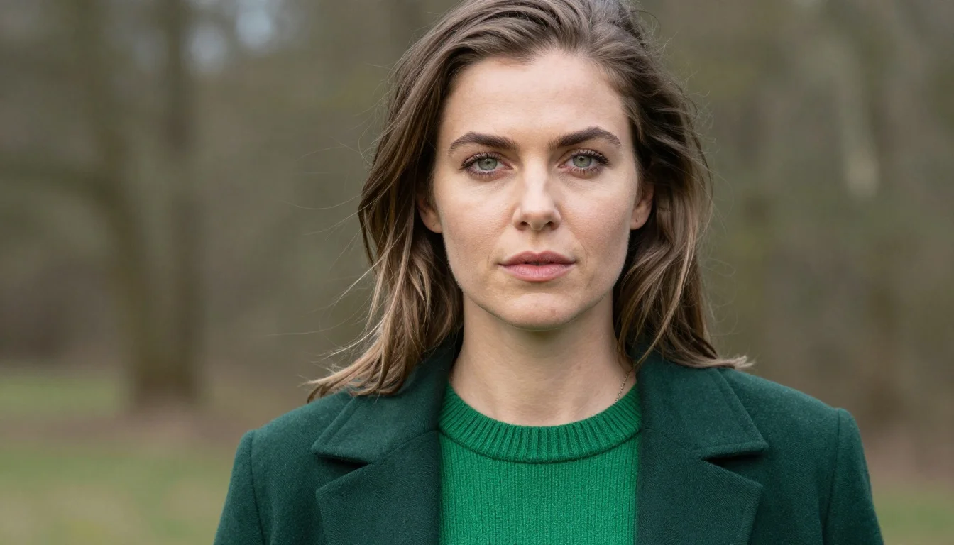 How to wear best colors for fair skin and green eyes — pairing deep aubergine, rich violet, inky plum near the face