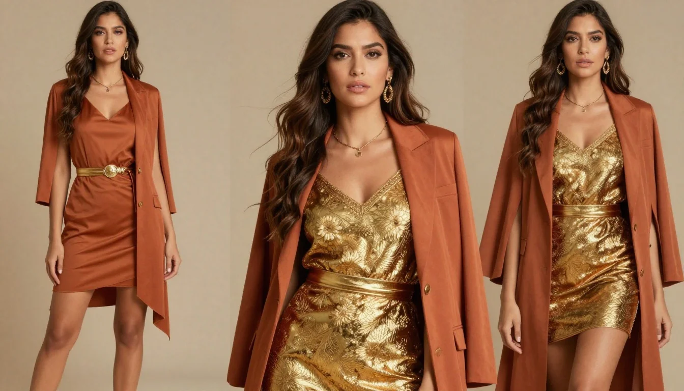 How to wear best colors for latina skin | colors that honor every tone — pairing terracotta, warm rust, saffron yellow near the face
