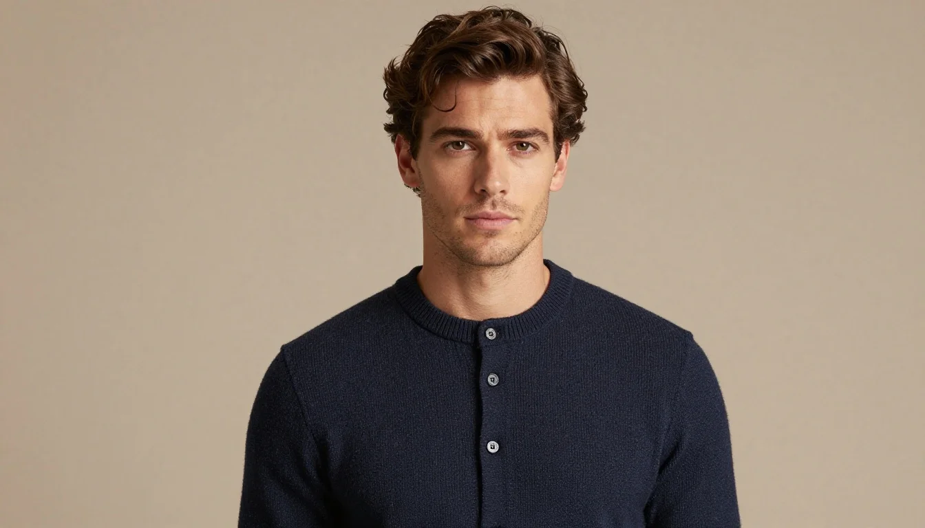 How to wear: Best Colors for Men with Brown Hair | Men's Color Guide How to wear best colors for men with brown hair | men's color guide — pairing warm navy, indigo, teal near the face