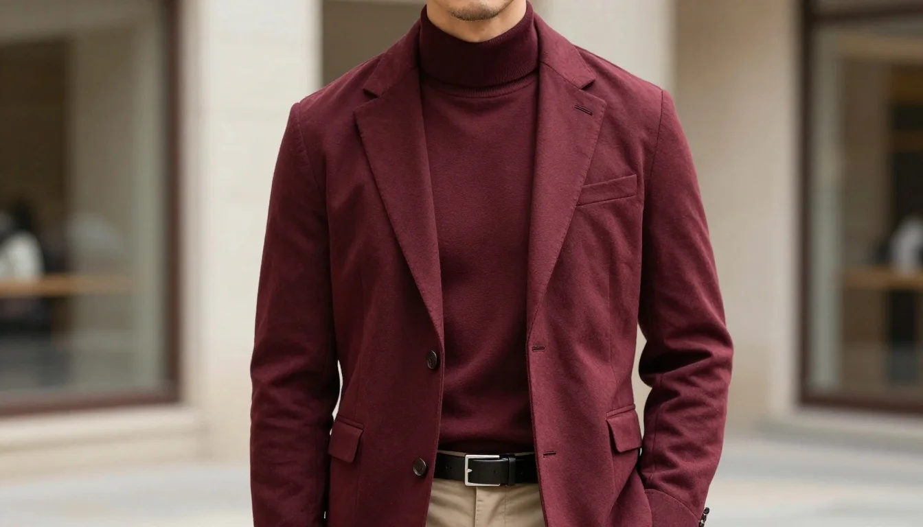How to wear: Best Colors for Men with Green Eyes | Men's Color Guide How to wear best colors for men with green eyes | men's color guide — pairing burgundy, plum, wine near the face