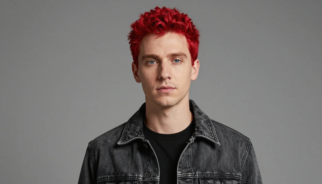 How to wear: Best Colors for Men With Red Hair How to wear best colors for men with red hair — pairing forest green, hunter green, olive (dark) near the face
