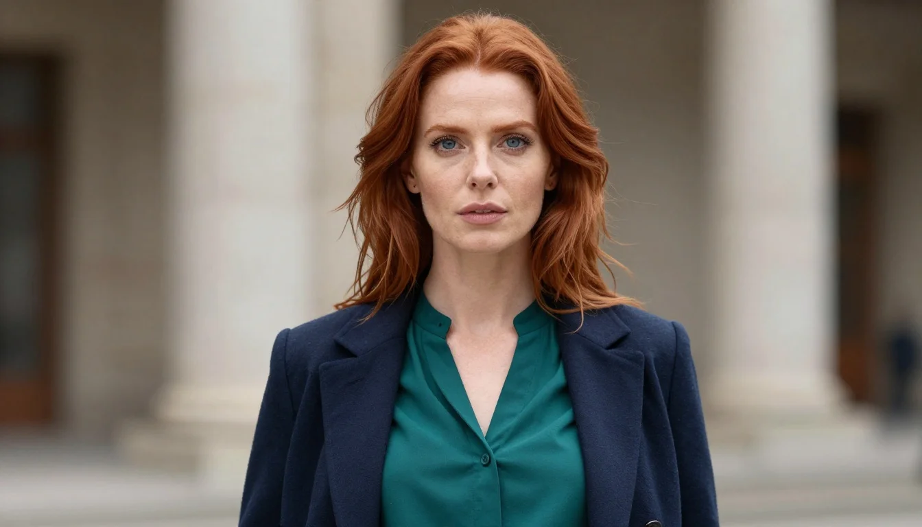 How to wear: Best Colors for Red Hair and Blue Eyes | Rare & Striking How to wear best colors for red hair and blue eyes | rare & striking — pairing warm teal, jade green, deep seafoam near the face