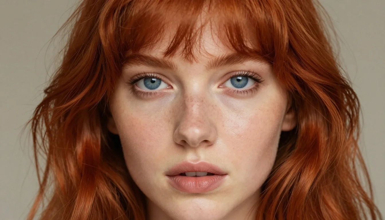 Best Colors for Red Hair and Blue Eyes | Rare & Striking Best Colors for Red Hair and Blue Eyes | Rare & Striking — flattering shades including warm teal, jade green, deep seafoam, blue-green