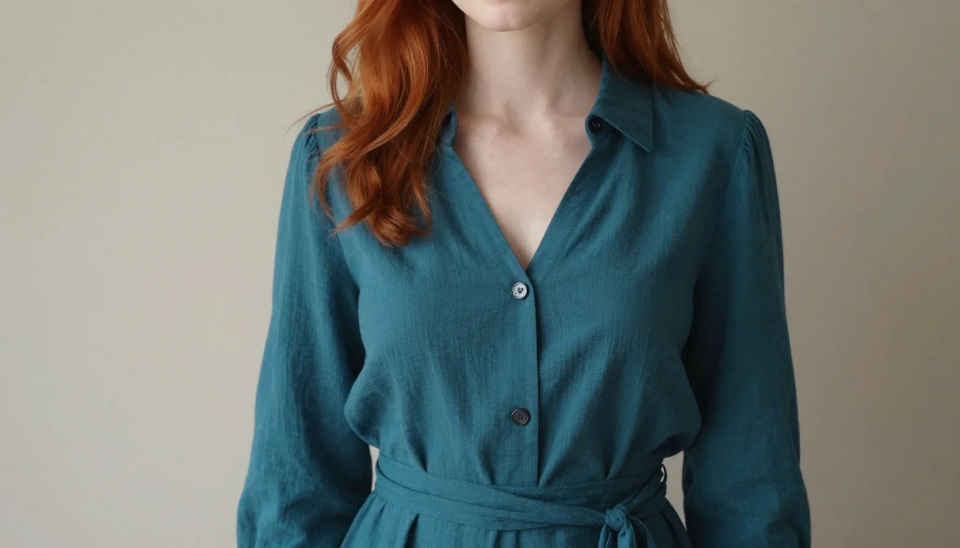 How to wear best colors for red hair and pale skin | warm glow guide — pairing forest green, warm emerald, olive green near the face