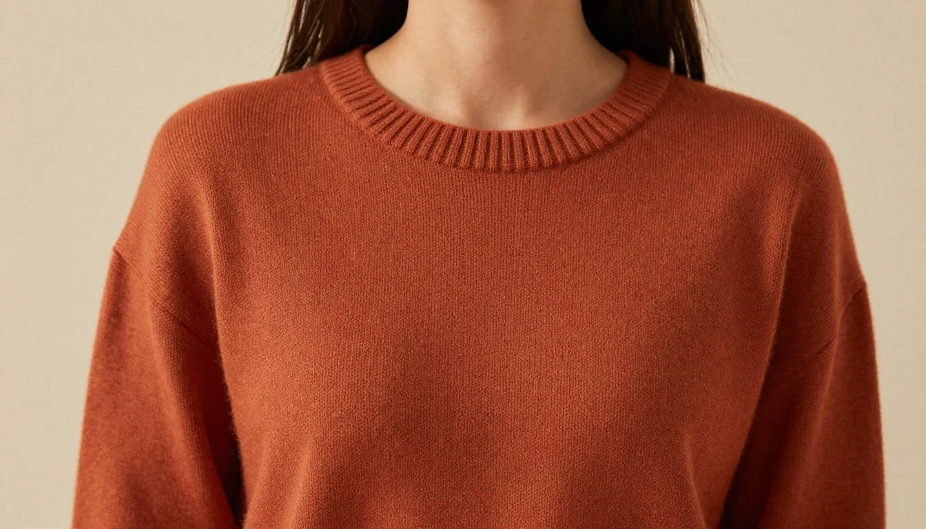 How to wear best colors for tan skin | warm, striking style — pairing deep terracotta, rich rust, warm cognac near the face