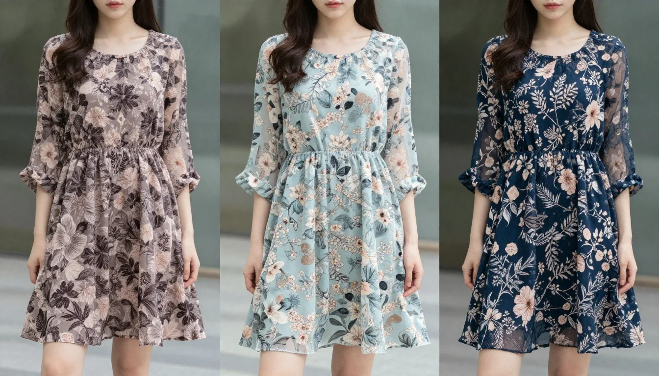 How to wear best floral prints for cool undertones — pairing white ground with rose pink and mauve flowers, white background with periwinkle and violet blooms, crisp white with soft blue and lavender florals near the face