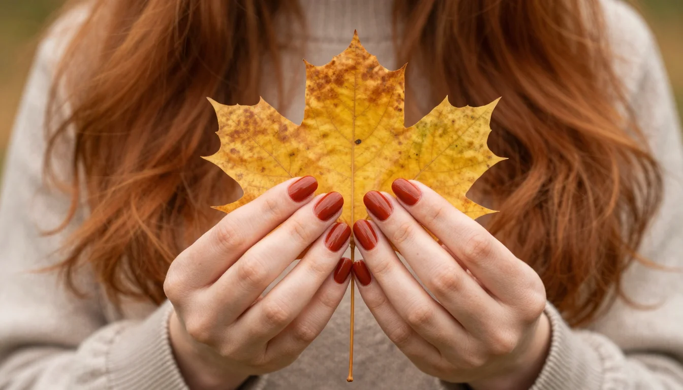 How to wear: Best Nail Colors for Red Hair: Top Shades How to wear best nail colors for red hair: top shades — pairing olive, sage, forest green near the face