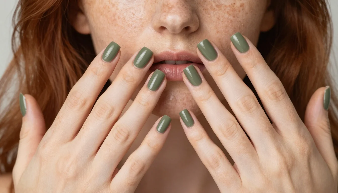 Best Nail Colors for Red Hair: Top Shades Best Nail Colors for Red Hair: Top Shades — flattering shades including olive, sage, forest green, emerald