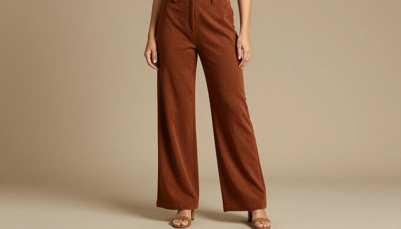 How to wear: Best Pants Colors for Warm Autumn How to wear best pants colors for warm autumn — pairing clay terracotta, burnt sienna, warm rust near the face