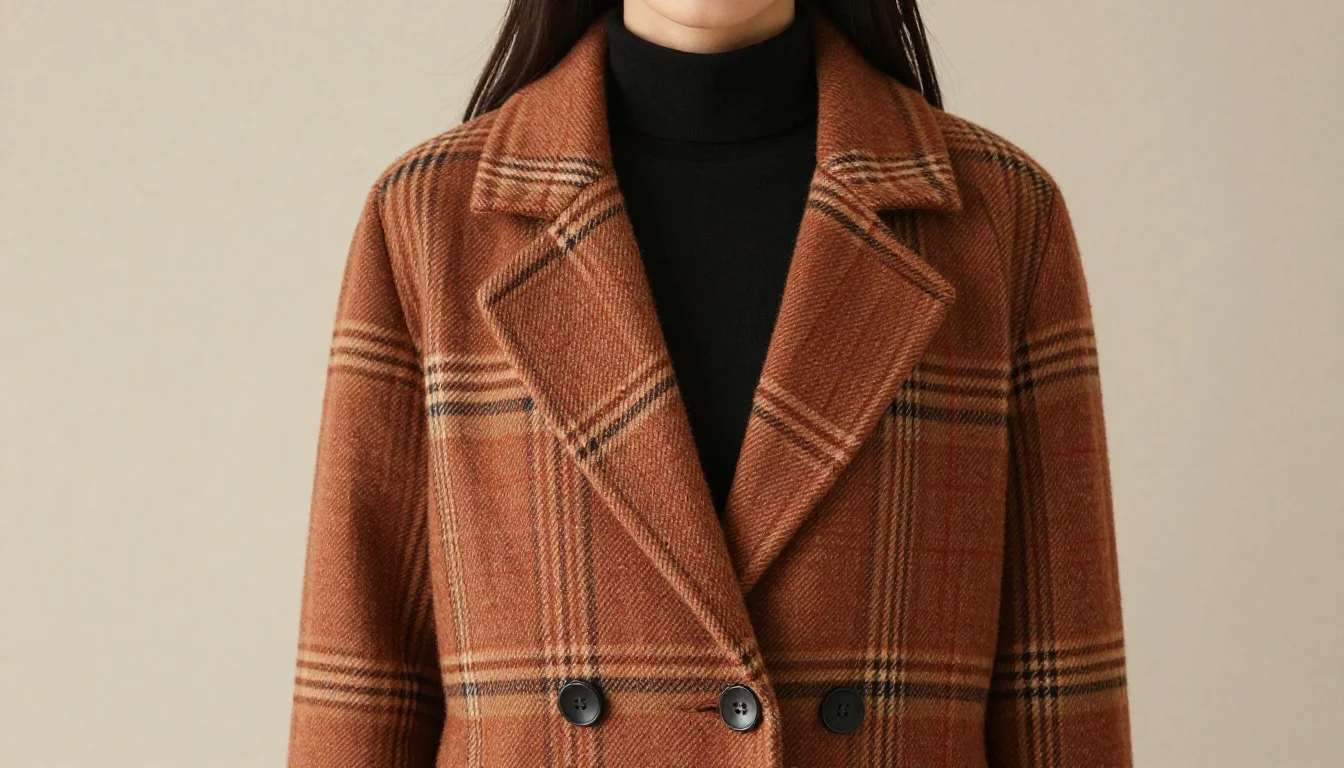 How to wear: Best Plaid Colors for Warm Undertones How to wear best plaid colors for warm undertones — pairing rust red-orange, burnt sienna, camel tan near the face