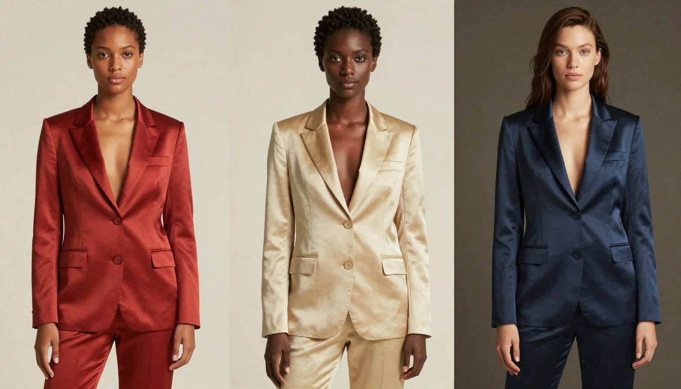 How to wear best silk colors for dark skin — pairing vivid cobalt, royal blue, electric blue near the face