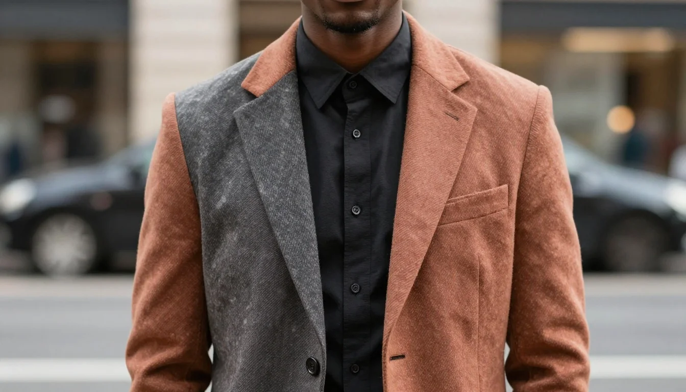 How to wear best suit colors for dark skin — pairing charcoal grey, slate grey, gunmetal near the face