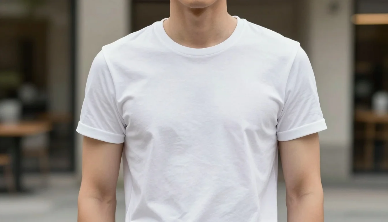 How to wear best white t-shirt for pale skin — pairing bright white, cool optical white, stark white near the face