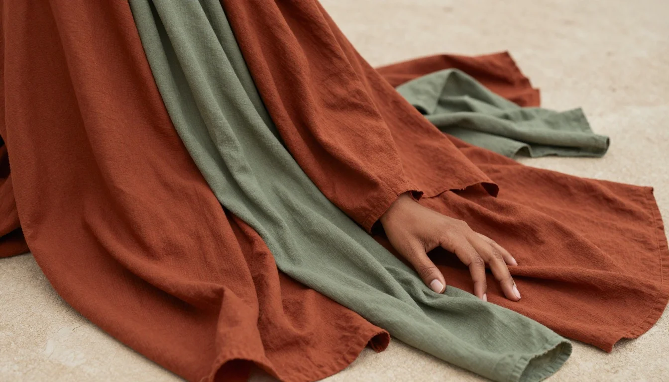How to wear: Boho Style Colors for Olive Skin | Palette Hunt How to wear boho style colors for olive skin | palette hunt — pairing olive green, dark moss, forest green near the face