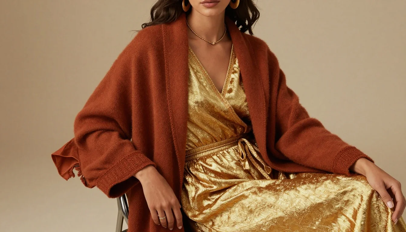 How to wear boho style colors for warm undertones | palette hunt — pairing terracotta, burnt sienna, rust near the face