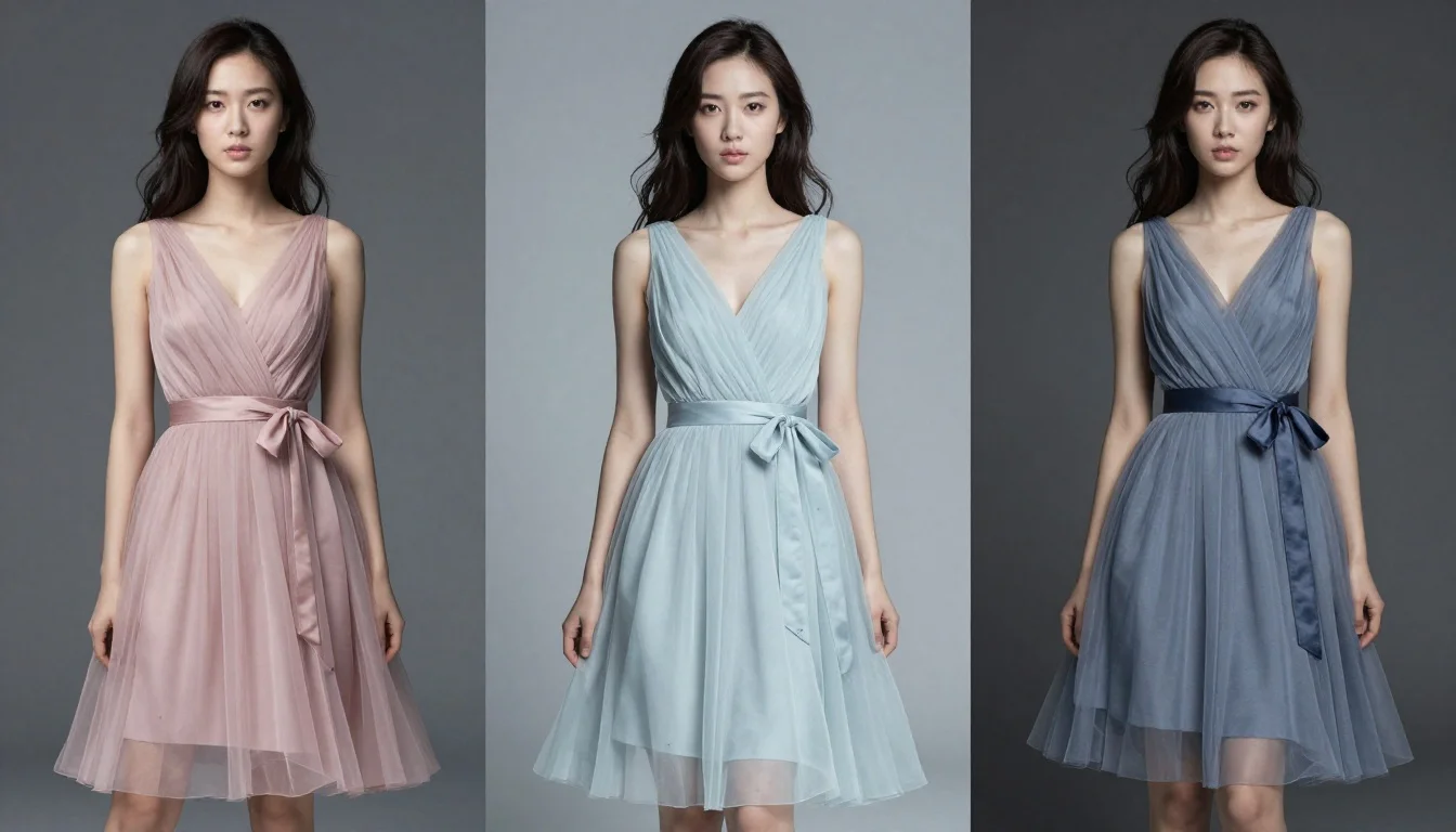 How to wear bridesmaid dress colors for cool undertones — pairing sapphire blue, midnight navy, deep amethyst near the face