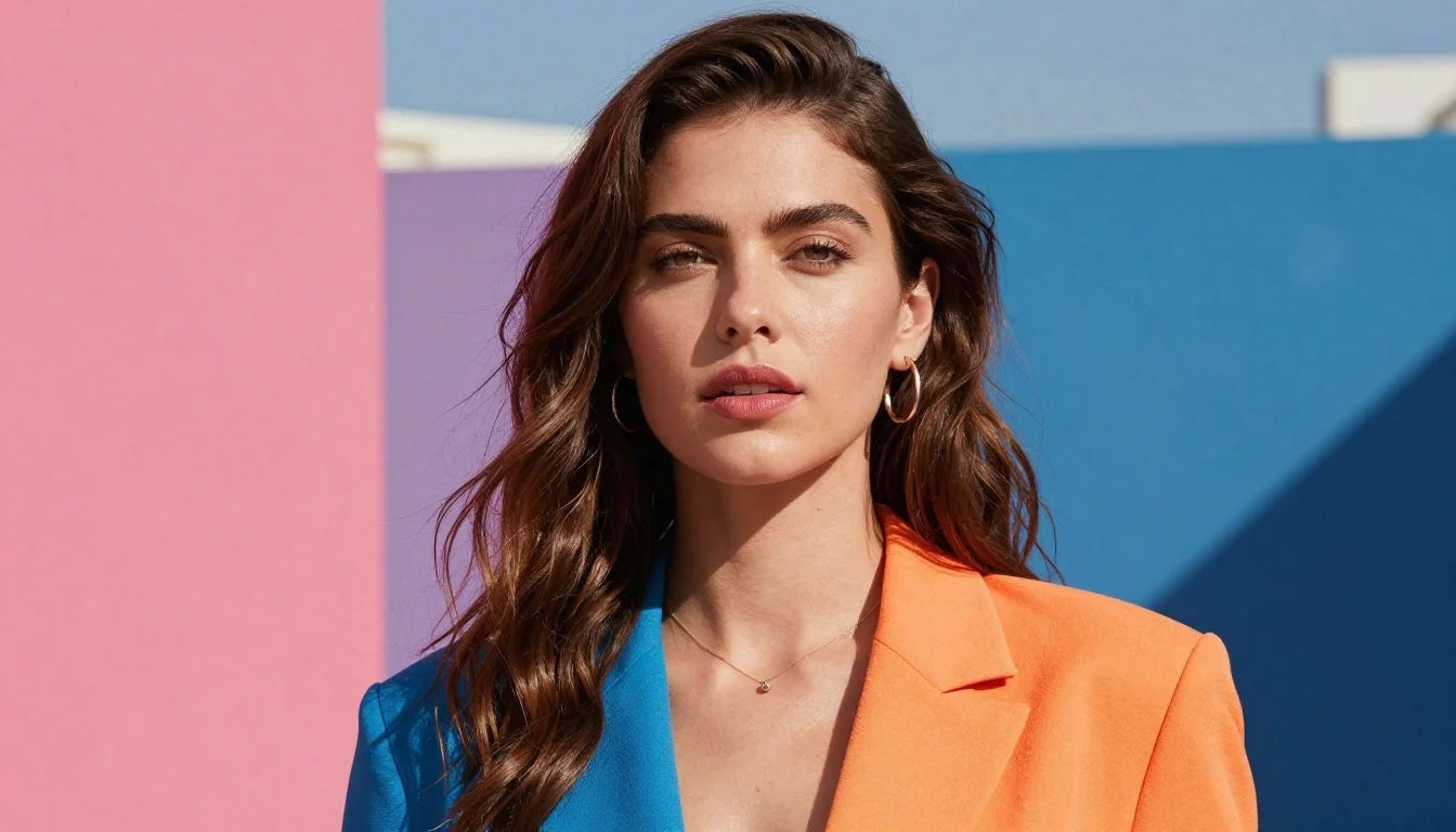Bright Winter Summer Outfits: Vivid Color in the Heat Bright Winter Summer Outfits: Vivid Color in the Heat — flattering shades including electric blue, hot fuchsia, vivid turquoise, cherry red