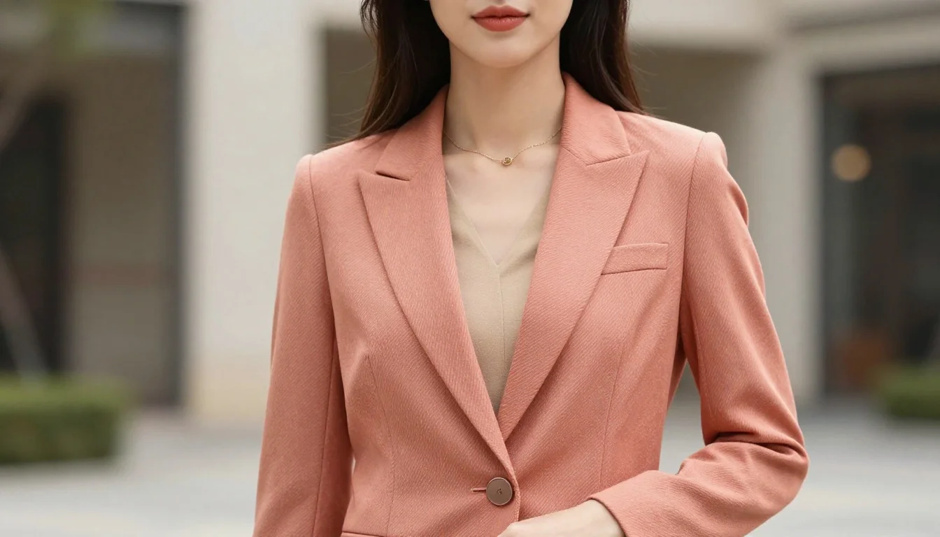 How to wear business wardrobe for warm spring — pairing camel, warm ivory, warm cream near the face