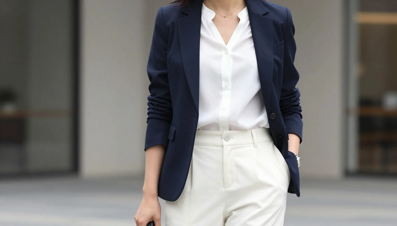 How to wear capsule wardrobe for cool undertones | core color guide — pairing true navy, cool charcoal, slate grey near the face