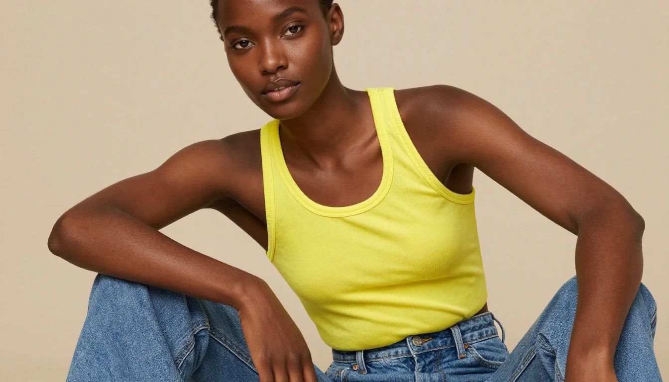 How to wear: Casual Outfits for Dark Skin | Everyday Colors That Pop How to wear casual outfits for dark skin | everyday colors that pop — pairing bright white, crisp off-white, cream near the face