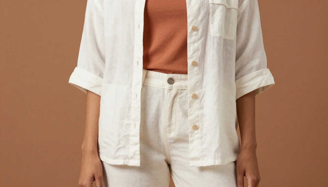 How to wear: Casual Outfits for Tan Skin How to wear casual outfits for tan skin — pairing warm white, cream, warm ivory near the face