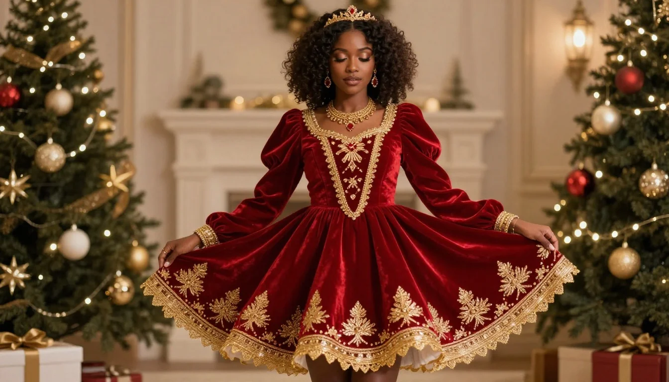 Christmas Outfit Colors for Dark Skin | Stunning Holiday Shades