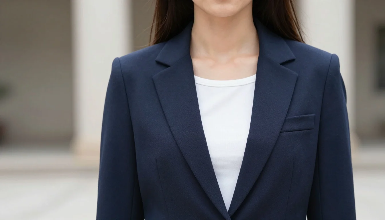 How to wear: Colors That Make You Look More Professional How to wear colors that make you look more professional — pairing french navy, midnight navy, deep petrol navy near the face